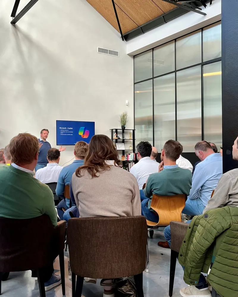 Team session about Microsoft Copilot at DX-Solutions