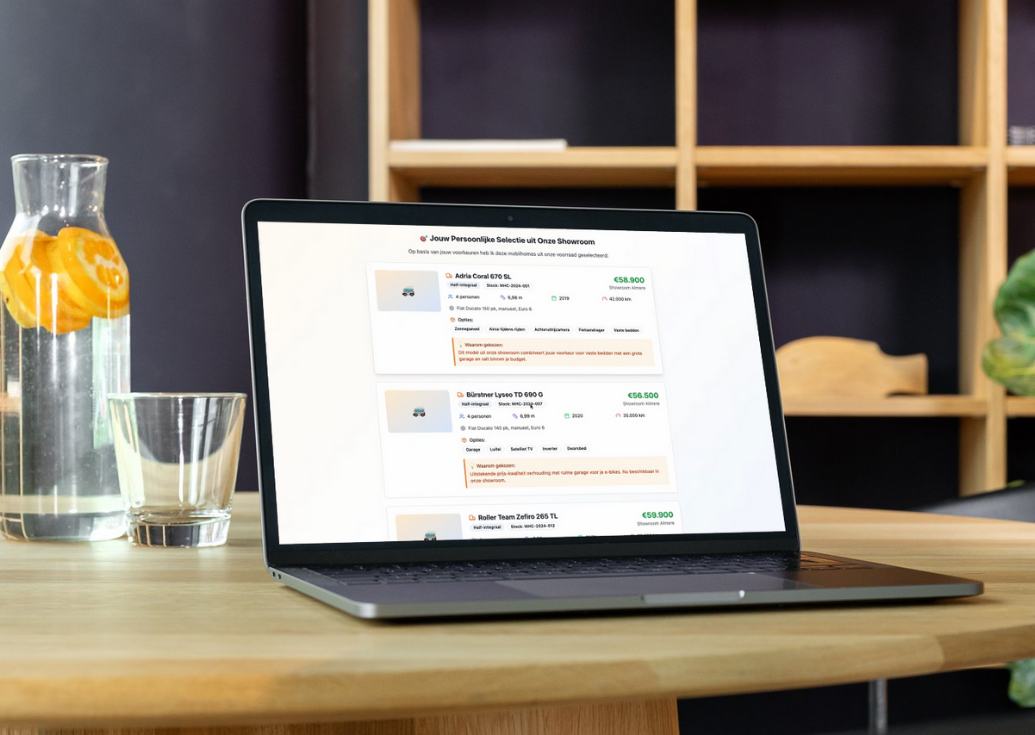 Van mobilhomezoektocht tot slimme AI-agent