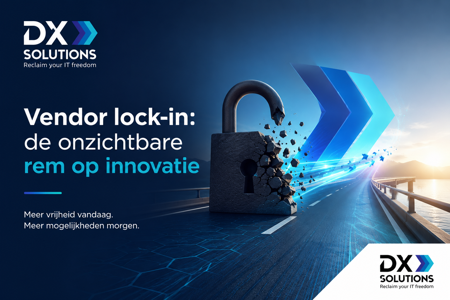 Vendor lock-in: de onzichtbare rem op innovatie